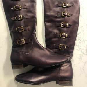 Beautiful Over the Knee Leather Boots